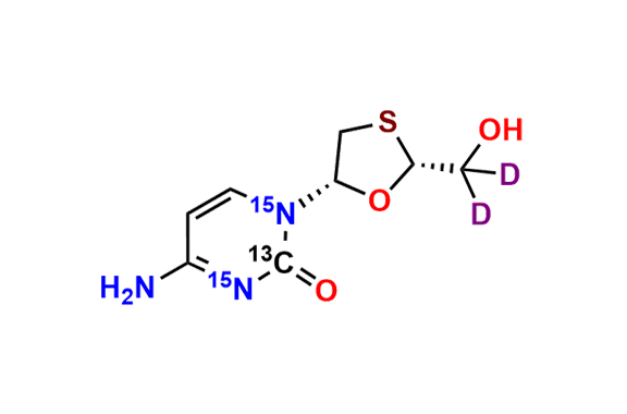 Lamivudine-13C,15N2,d2