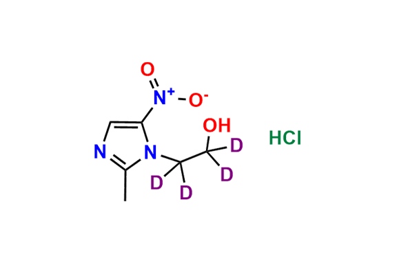 Metronidazole Hydrochloride-d4