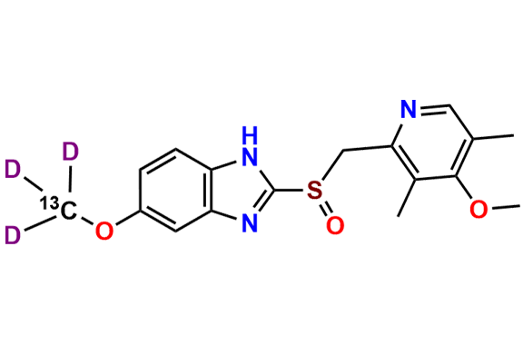 Omeprazole-13C,d3