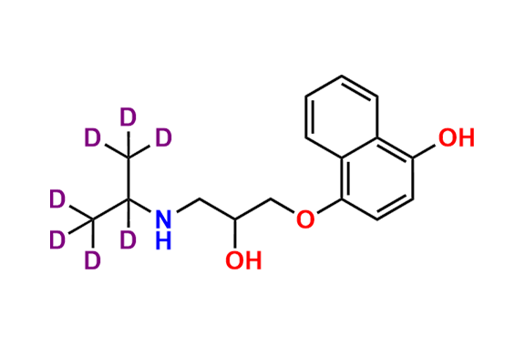 4- Hydroxy Propranolol-d7