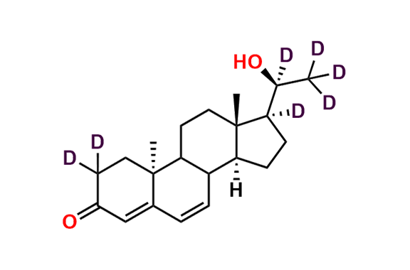 20α-Dihydrodydrogesterone-d7 (major)