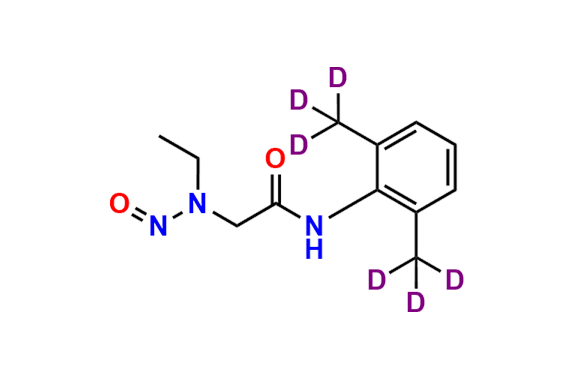 N-Nitroso N-des-ethyl Lidocaine-d6
