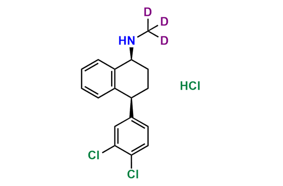 cis-Sertraline-d3 (Hydrochloride salt)