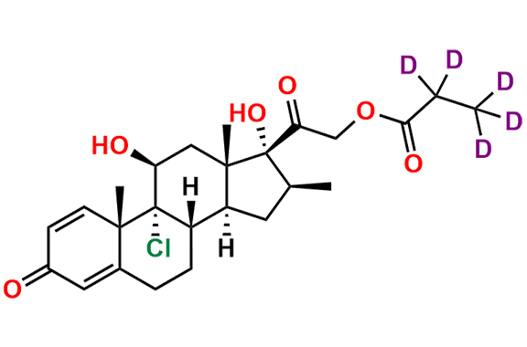 Beclomethasone 21-Propionate-d5