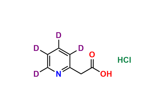 2-Pyridylacetic acid-d4 (Hydrochloride salt)