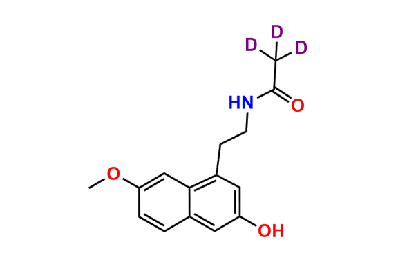 3-Hydroxy Agomelatin-d3