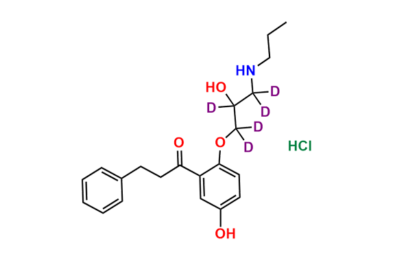 5-Hydroxy Propafenone-d5