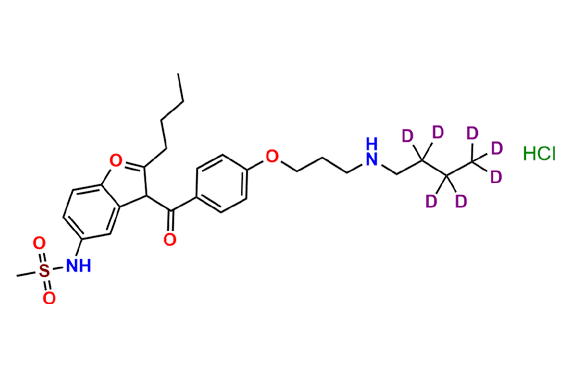 7-Desbutyl Dronedarone-d7