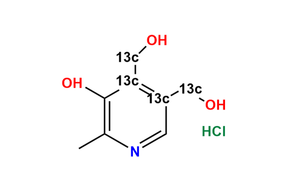 Pyridoxine Hydrochloride-13C4