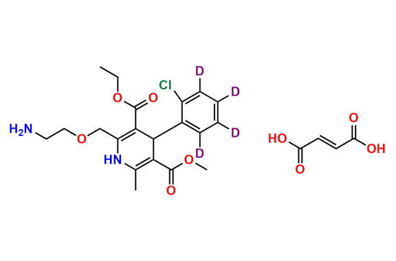 Amlodipine-d4 (Maleate salt)