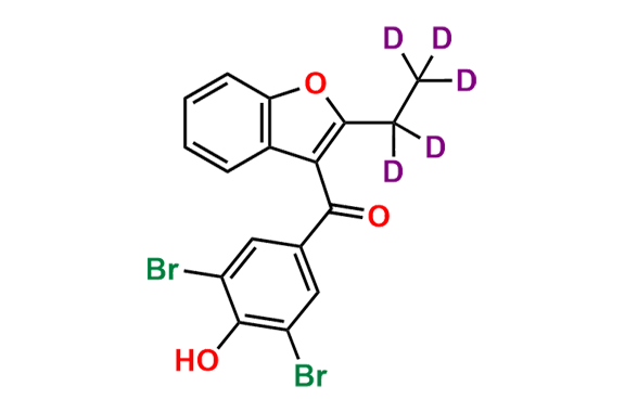 Benzbromarone-d5