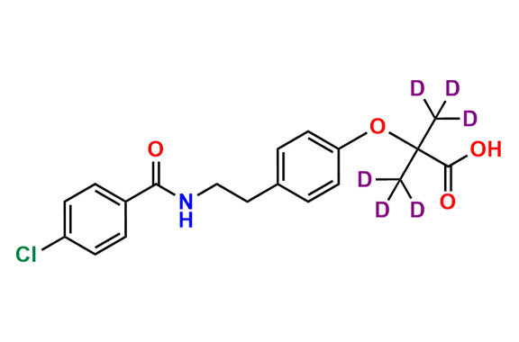 Bezafibrate-d6