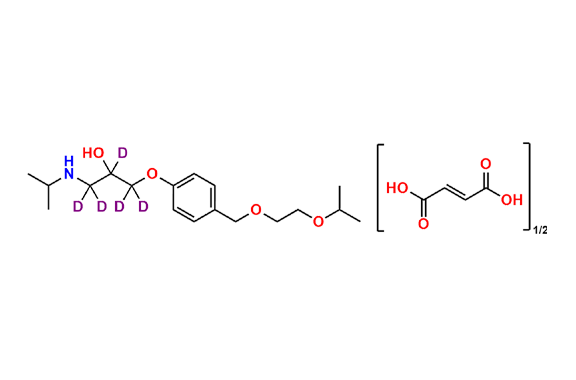 Bisoprolol-d5 (Hemifumarate Salt)