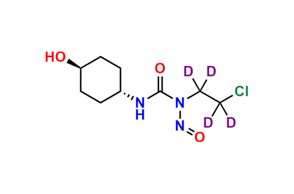 Trans-4-Hydroxy CCNU Lomustine-d4