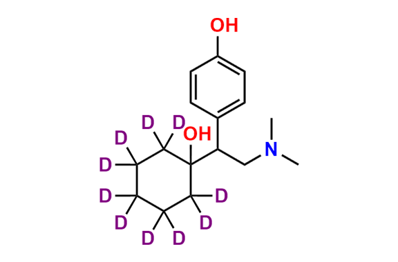 O-Desmethyl Venlafaxine-d10