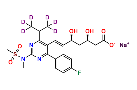 Rosuvastatin-d6 Sodium Salt