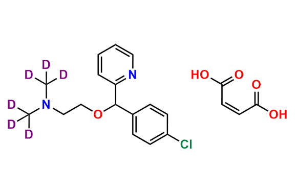 Carbinoxamine-d6 (Maleate salt)