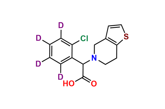Clopidogrel Carboxylic Acid-d4 (Hydrochloride salt)