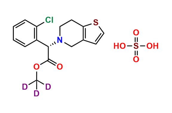 Clopidogrel-d3( Hydrogensulfate salt)