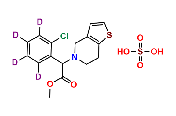 Clopidogrel-d4 (Hydrogensulfate salt)