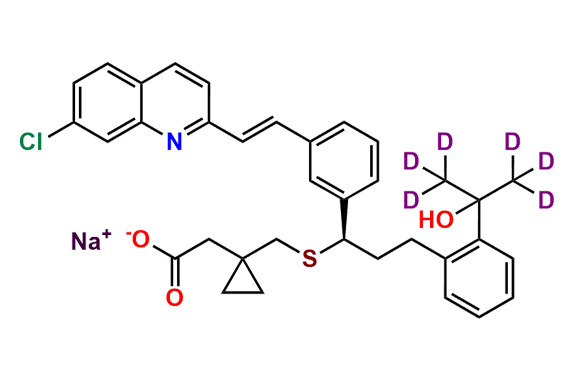 Montelukast-d6 (Sodium salt)