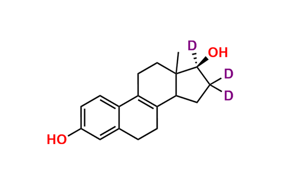 Delta-17-beta 8,9 dihydroestradiol-d3