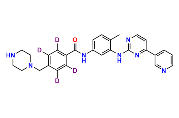 Desmethyl Imatinib-d4