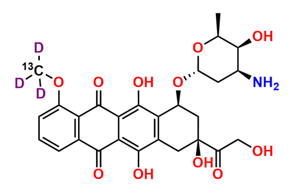 Doxorubicinol-13C,d3