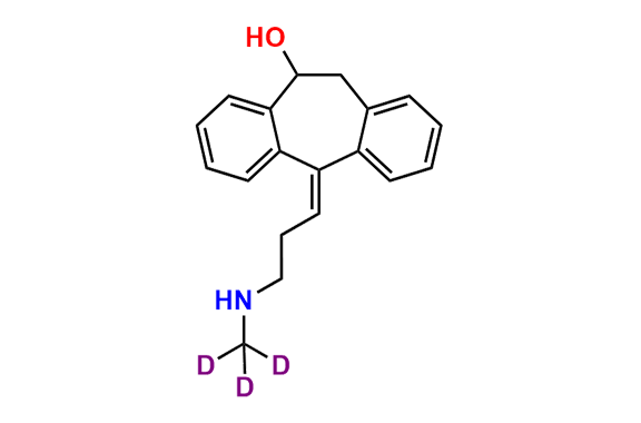 (E)-10-hydroxynortriptyline-d3