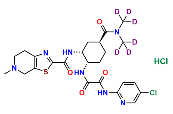 Edoxaban-d6 (Hydrochloride salt)