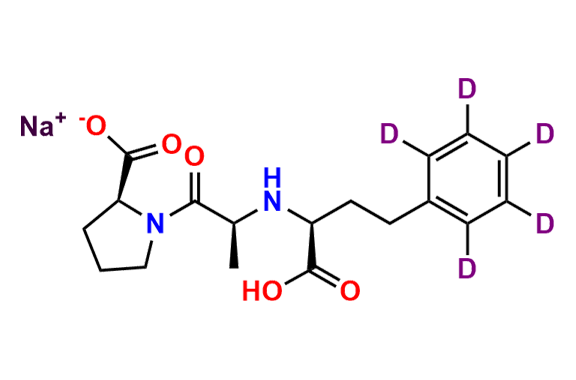 Enalaprilat-d5 (Sodium salt)