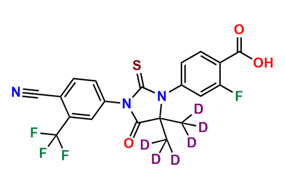 Enzalutamide carboxylic acid-d6