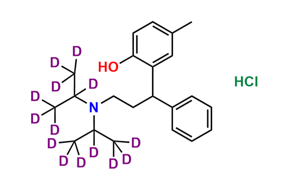 Tolterodine-d14 (Hydrochloride salt)