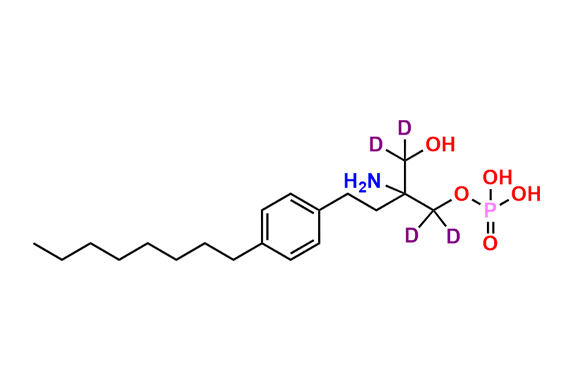 Fingolimod Phosphate-d4