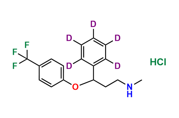 Fluoxetine-d5 (Hydrochloride salt)