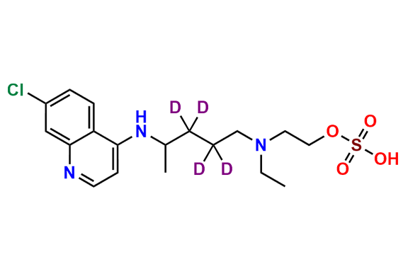Hydroxy Chloroquine-O-Sulfate-d4