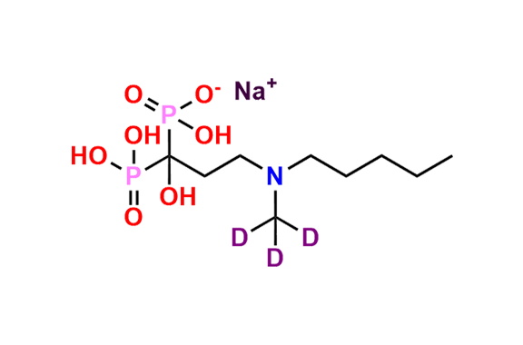 Ibandronate-13C,d3 (Sodium salt)