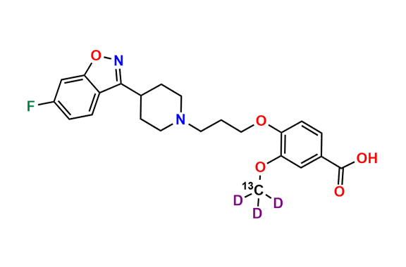 Iloperidone-13C,d3