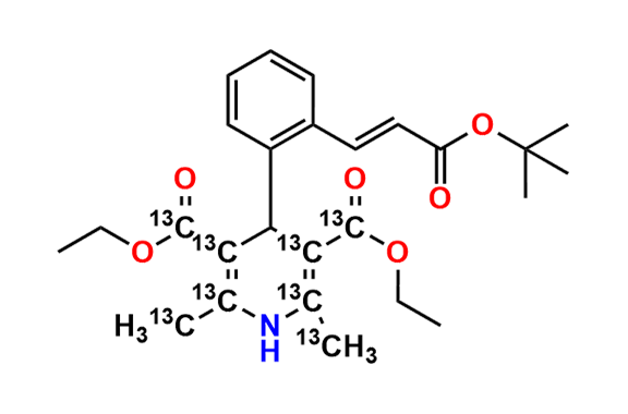 Lacidipine-13C8