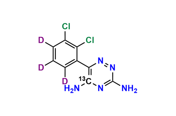 Lamotrigine-13C,d3