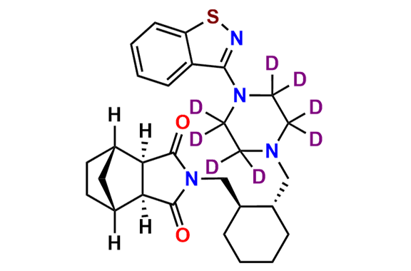 Lurasidone-d8 (Hydrochloride salt)