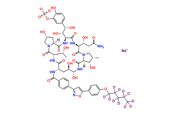 Micafungin-d11 (Sodium salt)