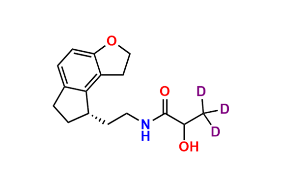 Monohydroxylated ramelteon (M-II)-d3