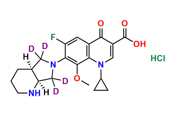 Moxifloxacin-d4 (Hydrochloride salt)