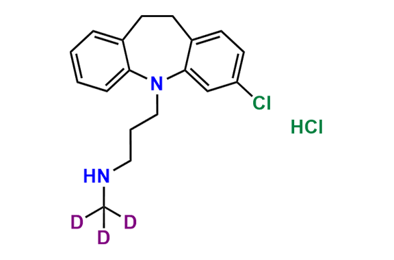N-desmethyl clomipramine-d3 (Hydrochloride salt)