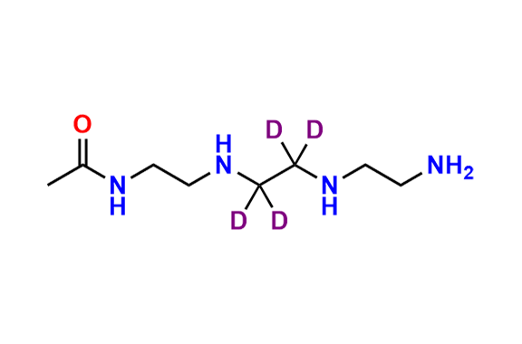 N1-Acetyl triethylenetetramine-d4