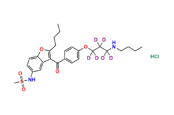 N-Desbutyl Dronedarone-d6 (Hydrochloride salt)