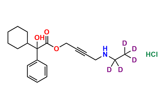 N-Desethyl Oxybutynin-d5 (Hydrochloride salt)