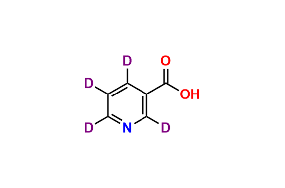 Nicotinic acid-d4