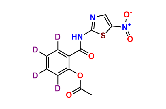 Nitazoxanide-d4